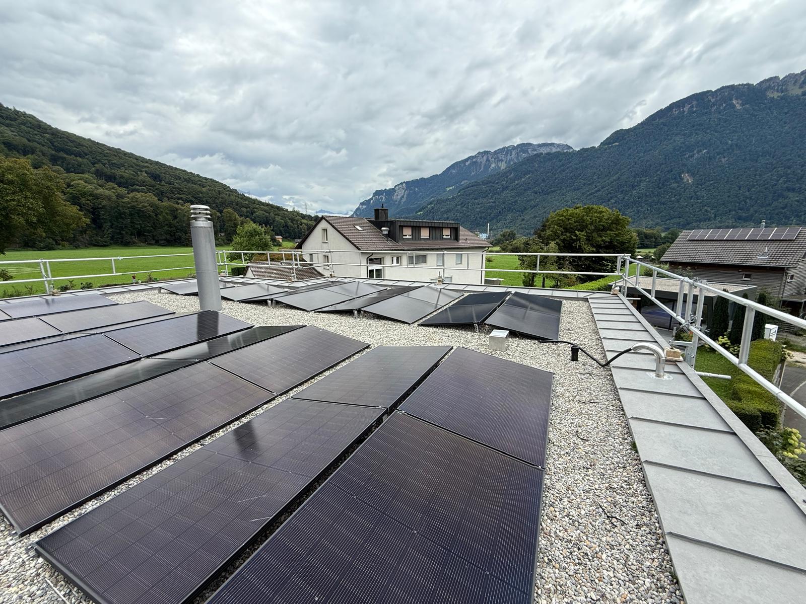 Solar Gerüst Dietikon